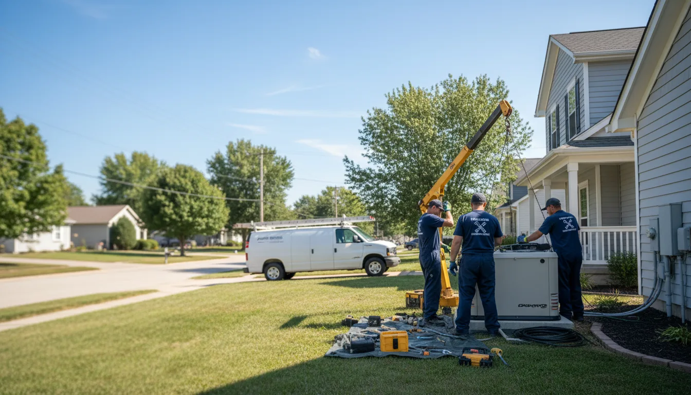 Generator Installation in Castalian Springs, TN near me